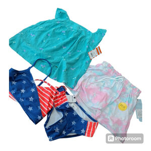 Girls Summer Clothing Set by Cat & Jack & Art Class 4T/4/5
